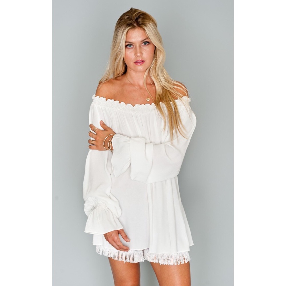 Show Me Your Mumu Marie Marie Scrunch Top